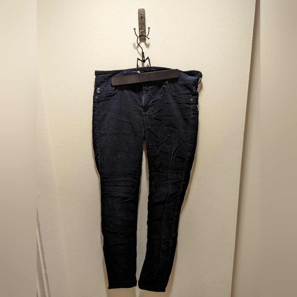 AG soft corduroy skinny pants